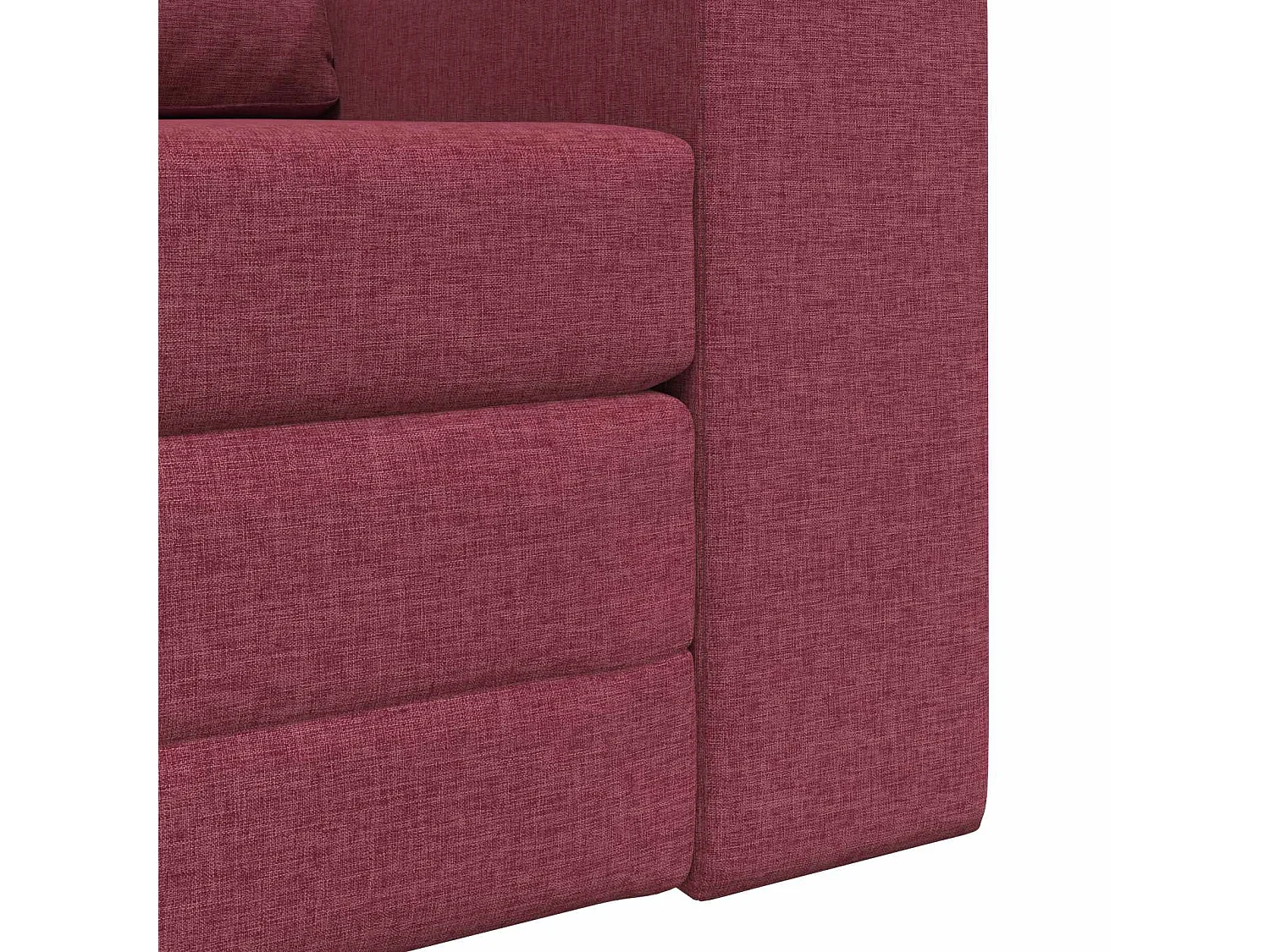 Canapé-Lit Bordeaux 98 x 71 x 83 cm tissu