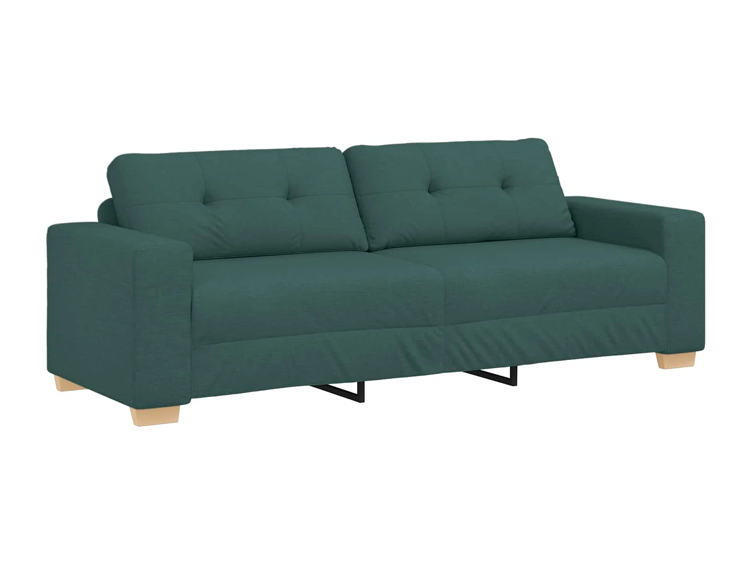 | Sofa Set | mit Kissen 2 pcs Gelb 221 x 78 x 80 cm Stoff
