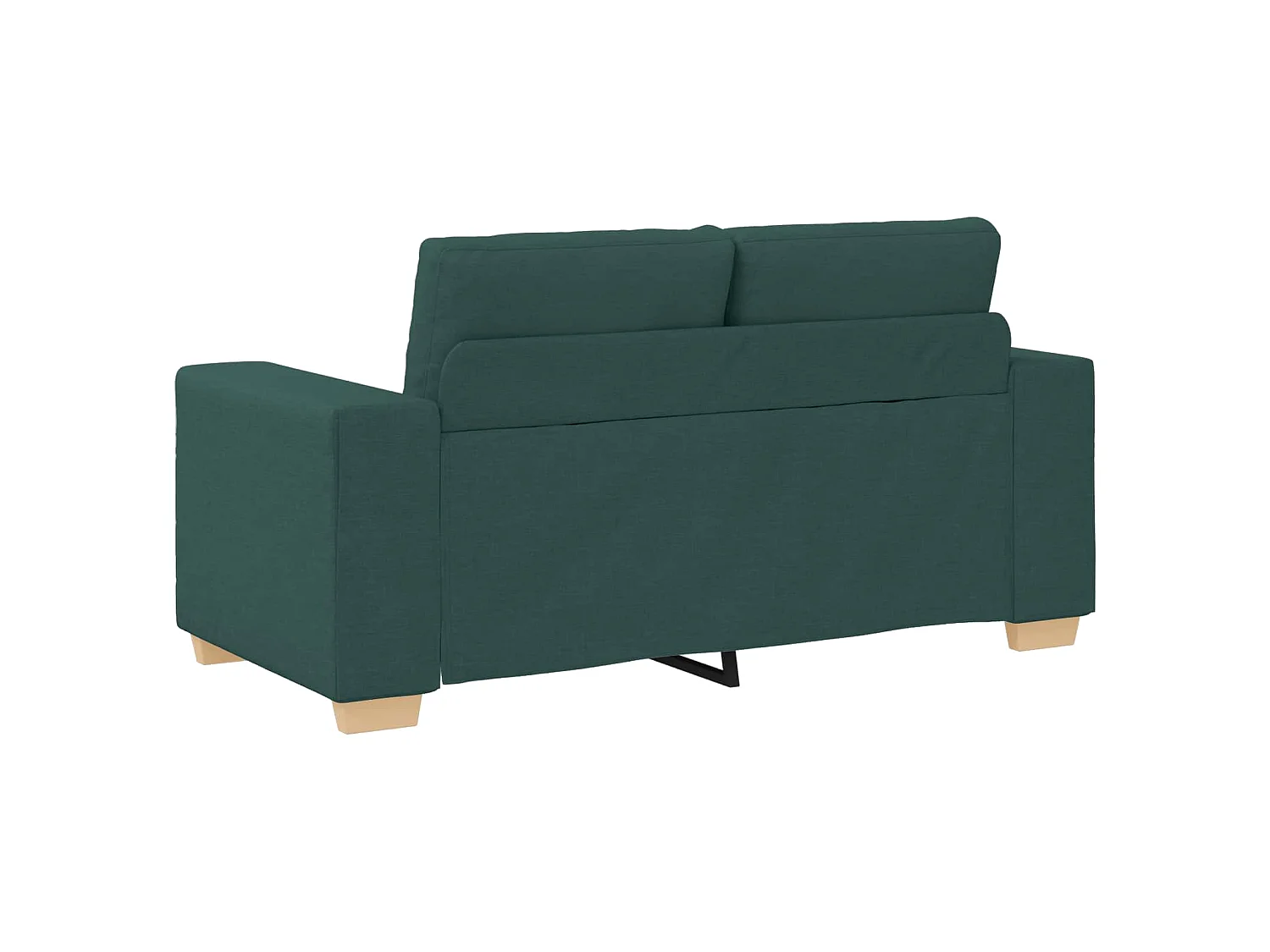 Canapé 2 pcs Vert 221 x 80 x 80 cm Tissu