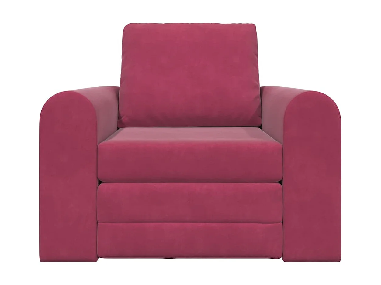 Canapé-Lit Bordeaux 98 x 71 x 83 cm Velours