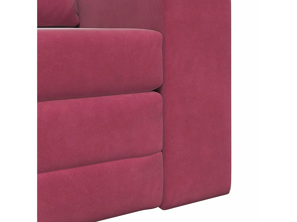 Canapé-Lit Bordeaux 98 x 71 x 83 cm Velours