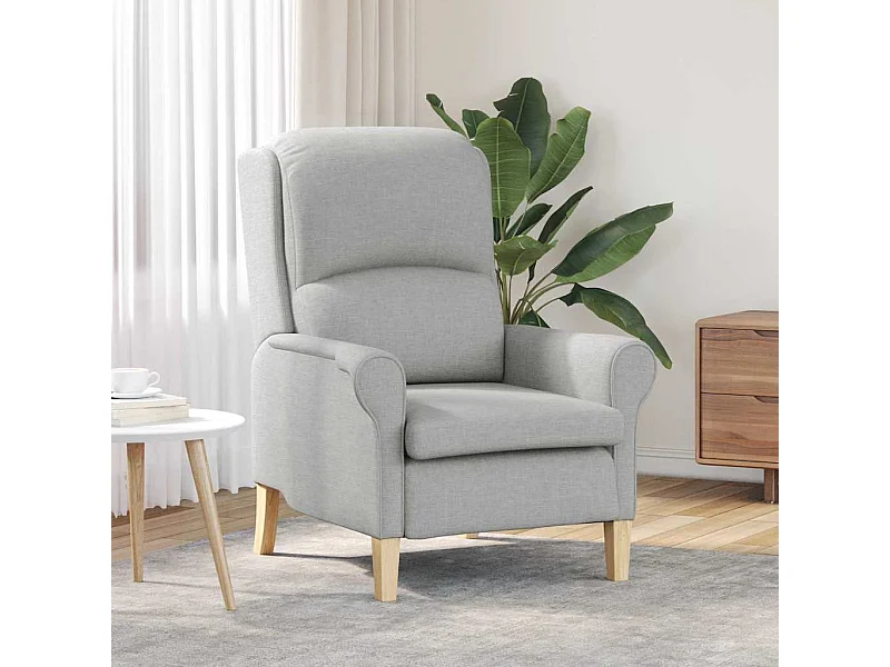 fauteuil Gris nuage 76 x 94 x 102 cm tissu
