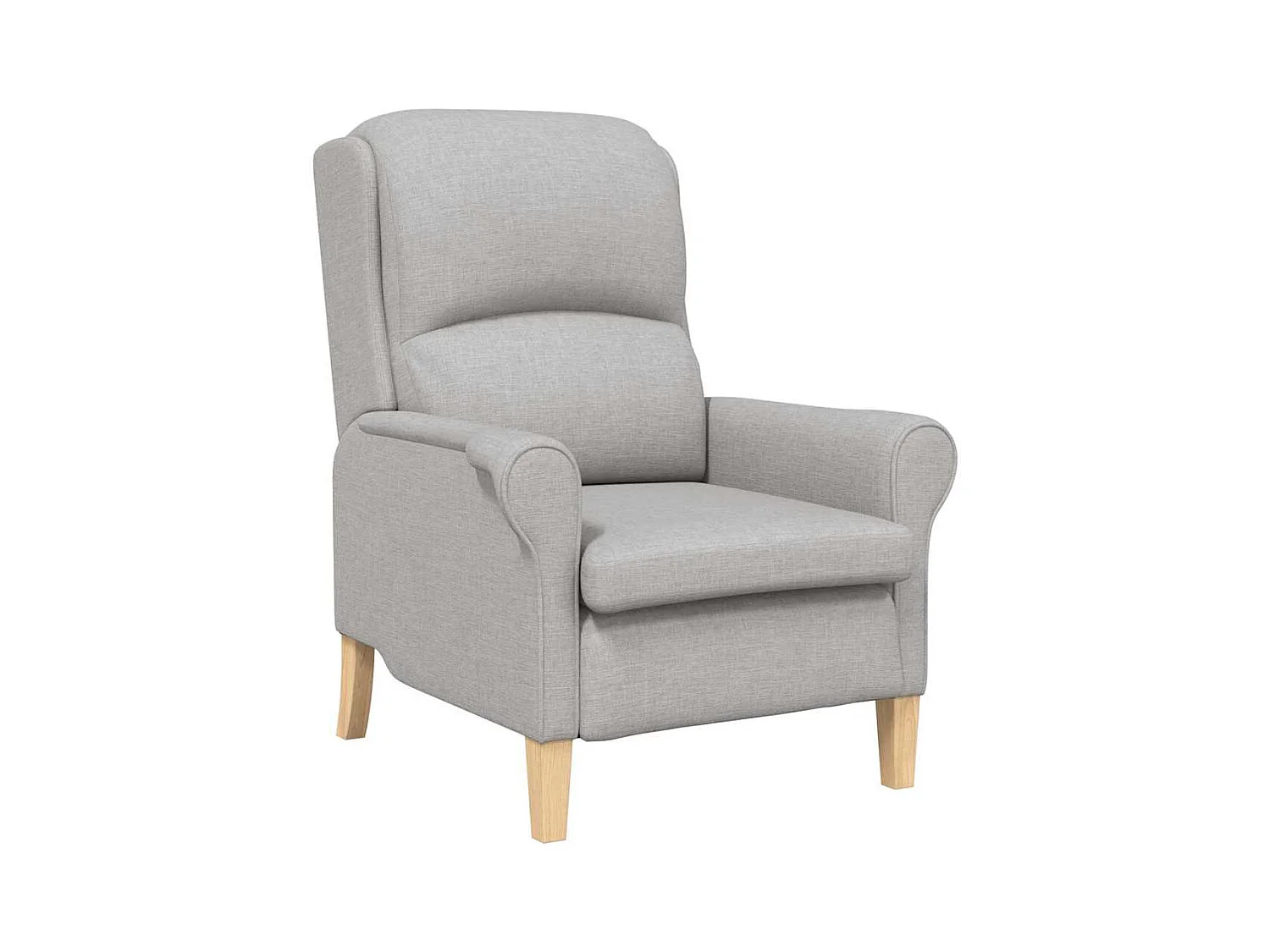 fauteuil Gris nuage 76 x 94 x 102 cm tissu