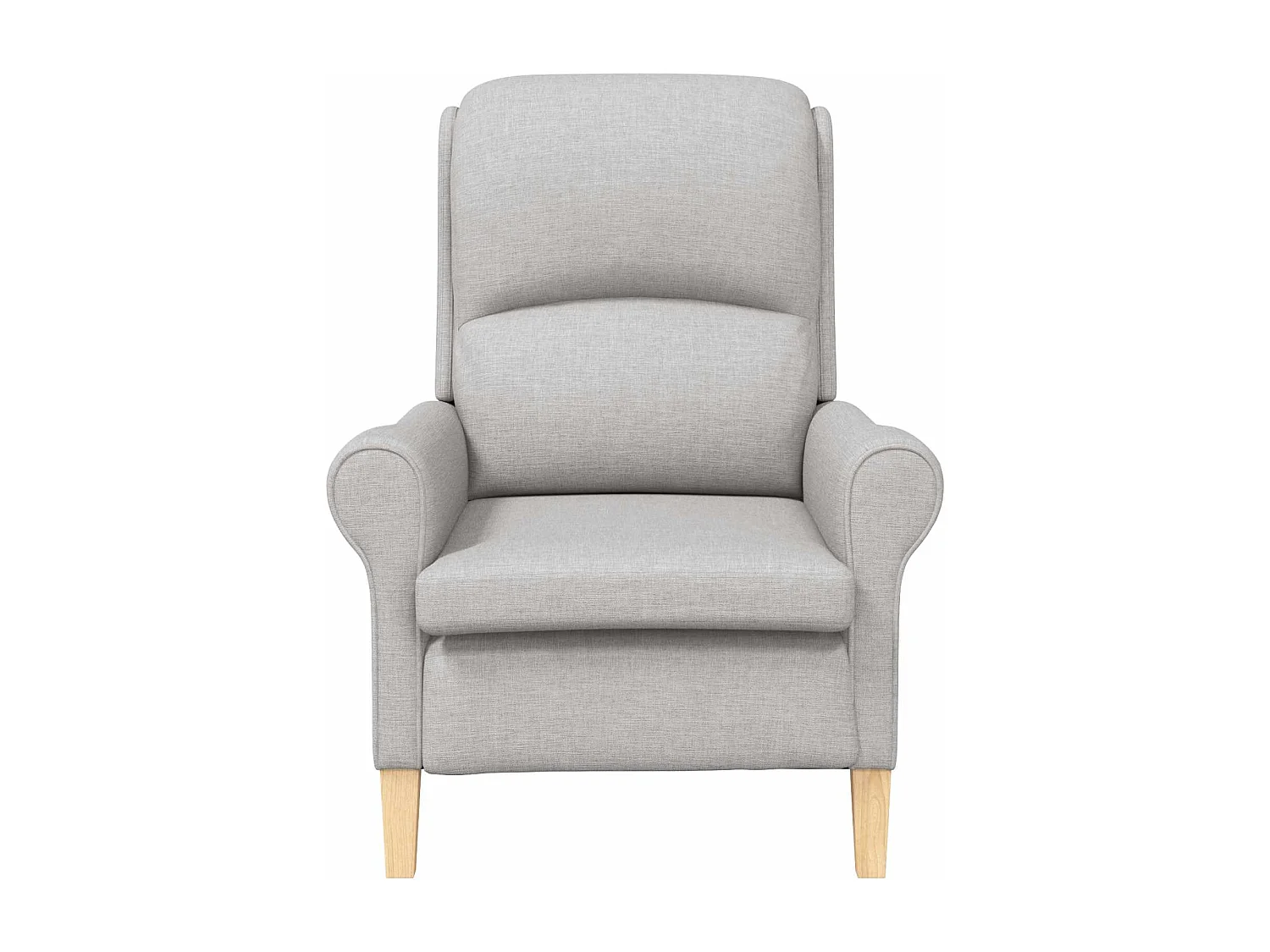 Sessel Wolkengrau 76 x 94 x 102 cm Stoff