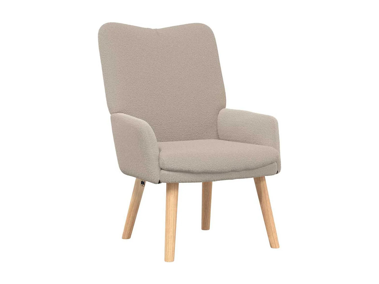 fauteuil Gris clair 63 x 67 x 94 cm Tissu Sherpa