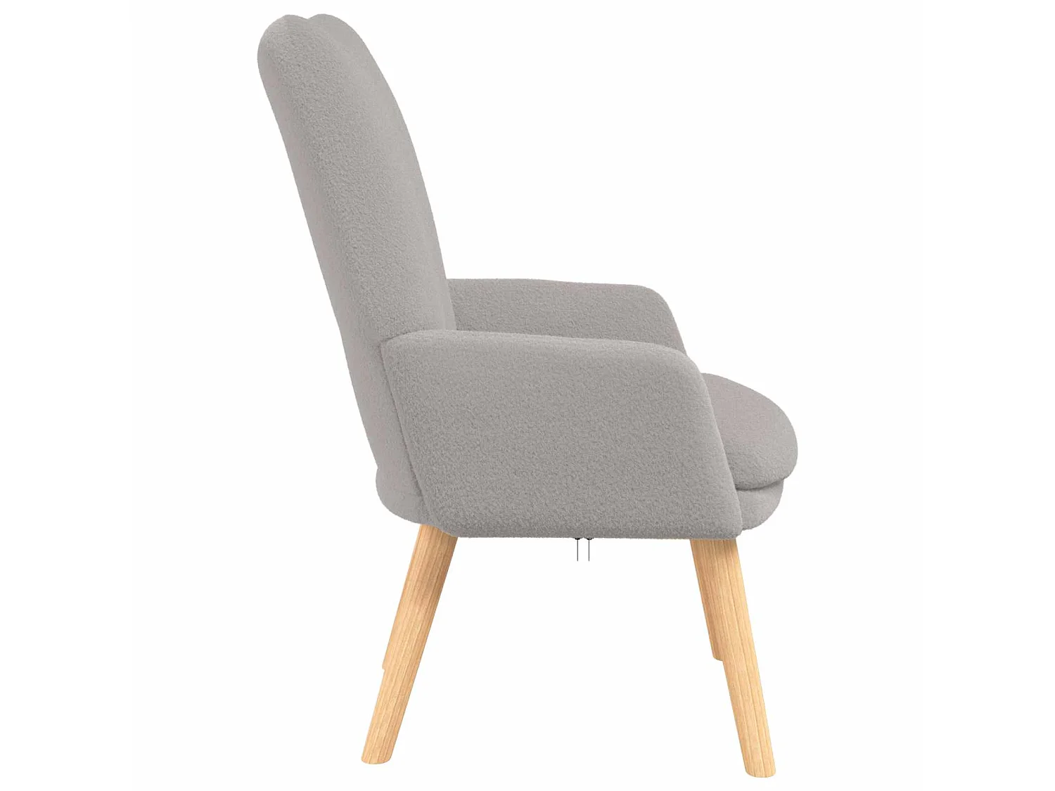 poltrona Cinzento-claro 63 x 67 x 94 cm