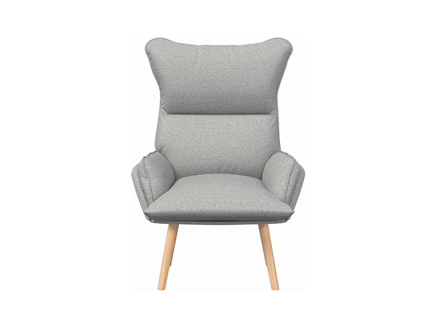 Fauteuil relaxant Gris nuage 69 x 74 x 93 cm tissu