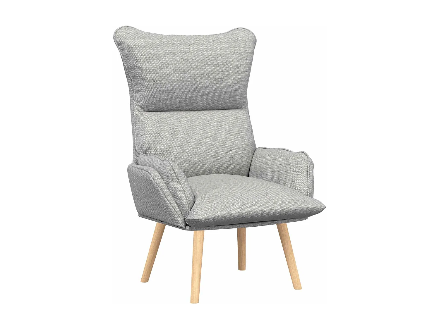 Fauteuil Wolkengrijs 69 x 74 x 93 cm Stof