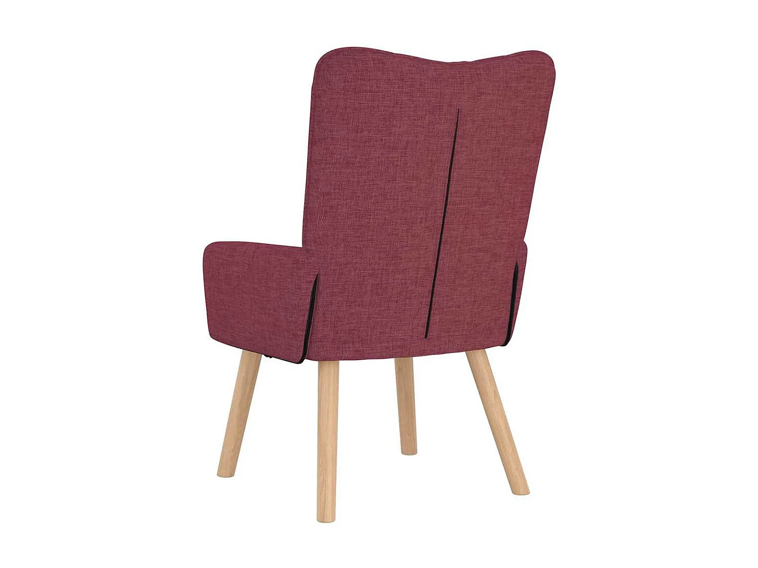 Fauteuil relaxant Rouge bordeaux 63 x 67 x 94 cm tissu