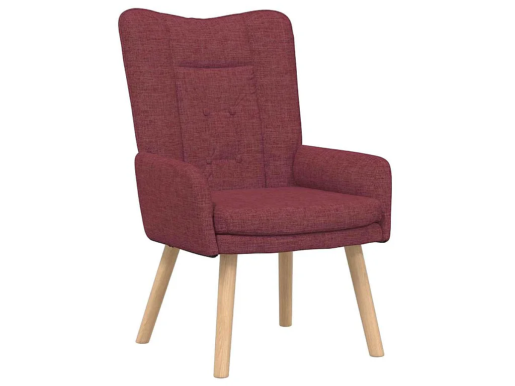 fauteuil Bordeaux 63 x 67 x 94 cm Tissu et contreplaqué