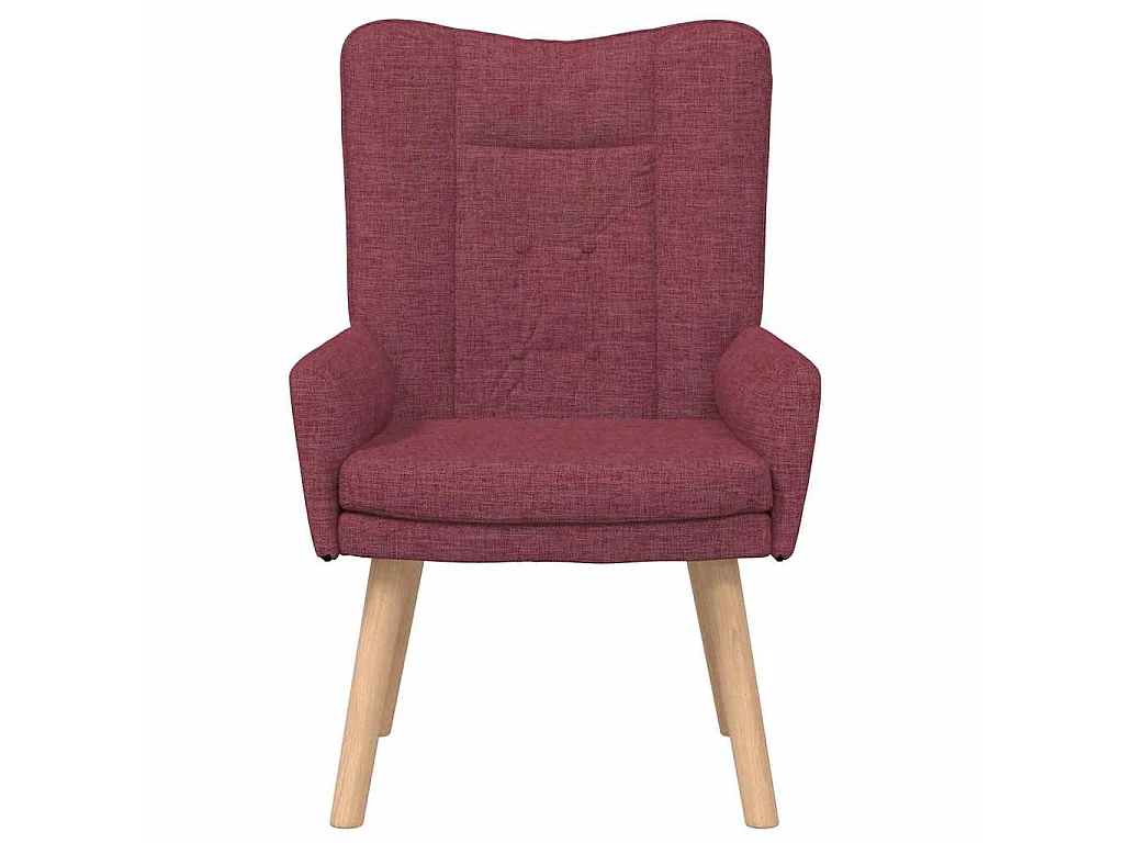 fauteuil Bordeaux 63 x 67 x 94 cm Tissu et contreplaqué