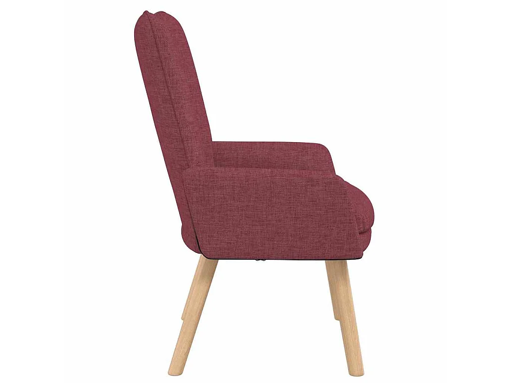 fauteuil Bordeaux 63 x 67 x 94 cm Tissu et contreplaqué