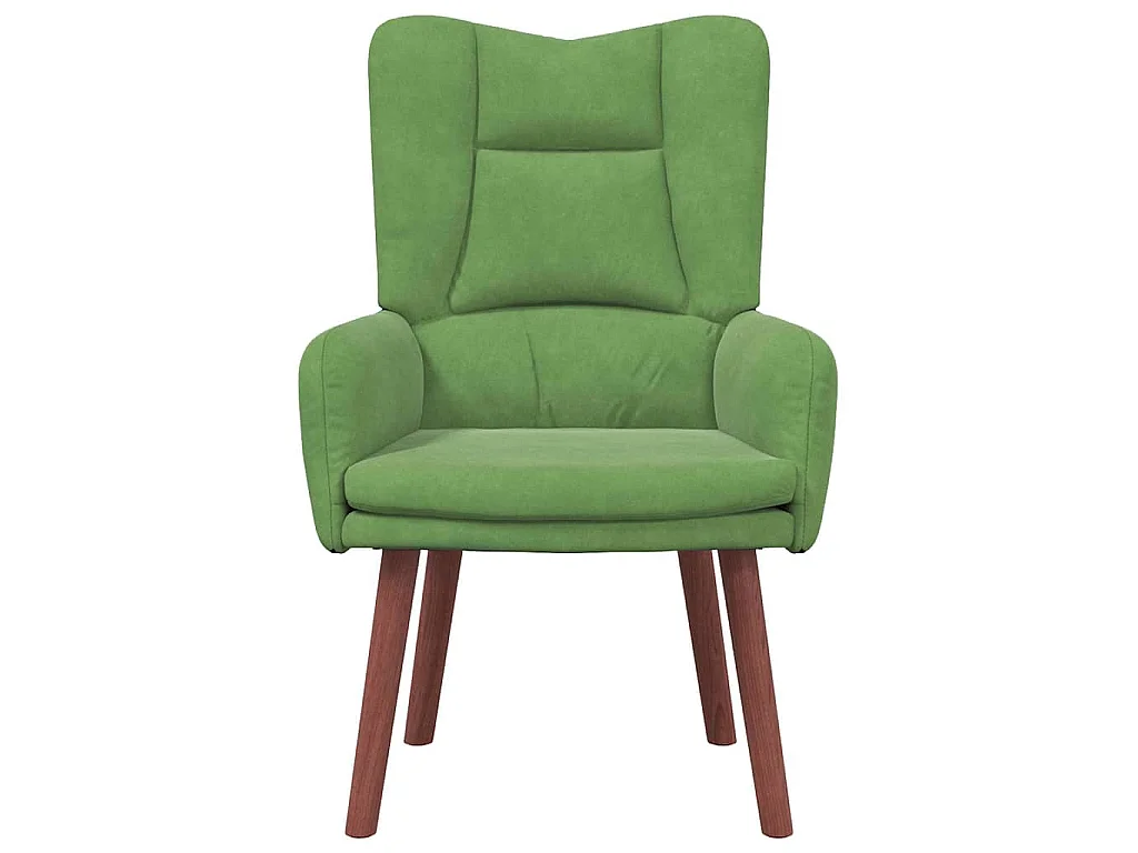 fauteuil Vert clair 63 x 67 x 94 cm Velours