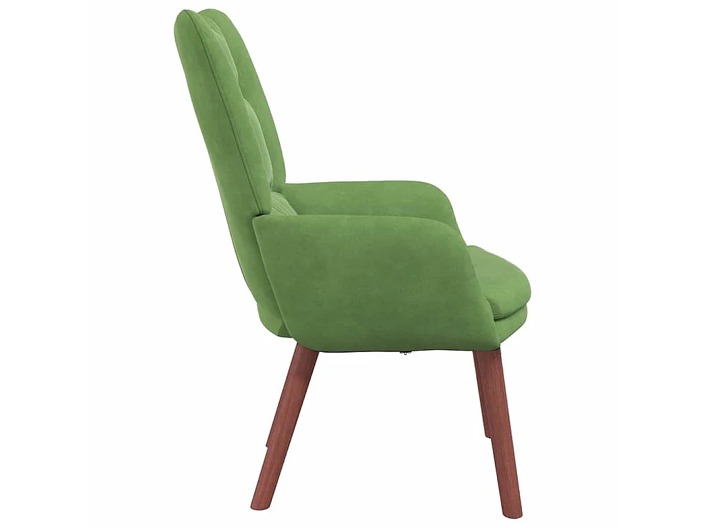 fauteuil Vert clair 63 x 67 x 94 cm Velours