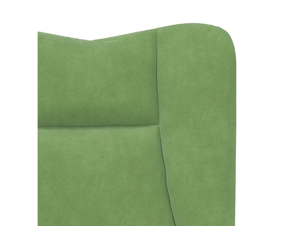fauteuil Vert clair 63 x 67 x 94 cm Velours