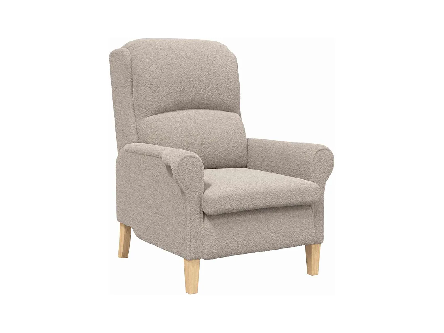 fauteuil Gris clair 76 x 94 x 102 cm