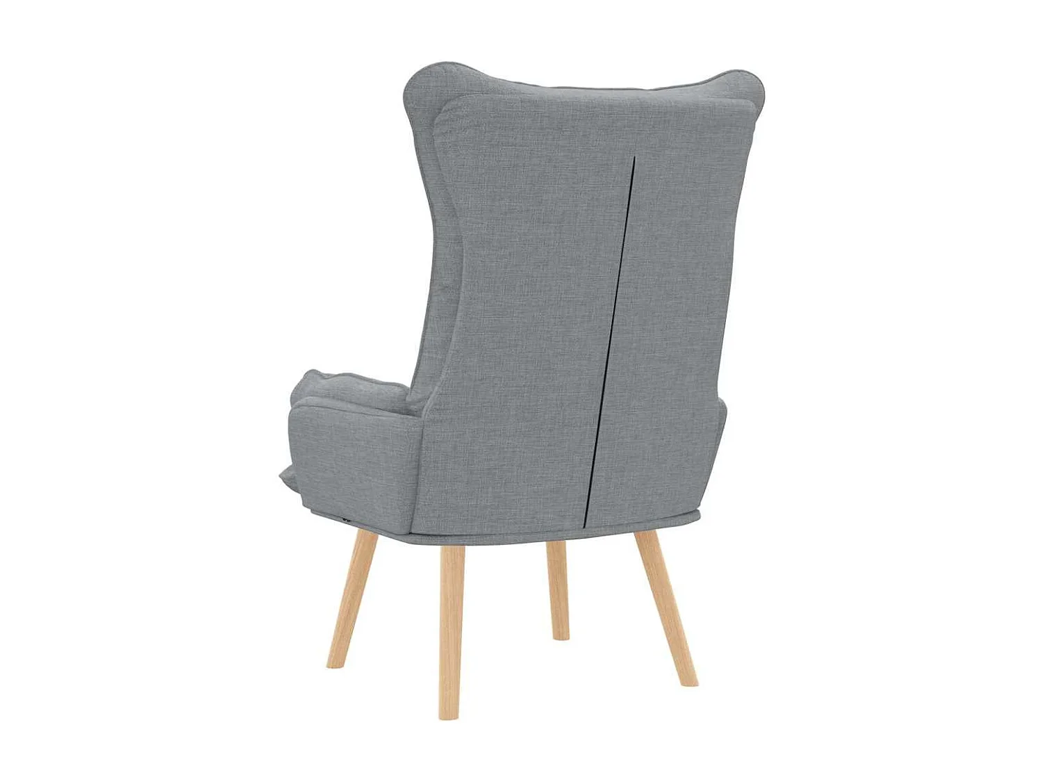 Fauteuil relaxant Gris clair 69 x 74 x 93 cm tissu