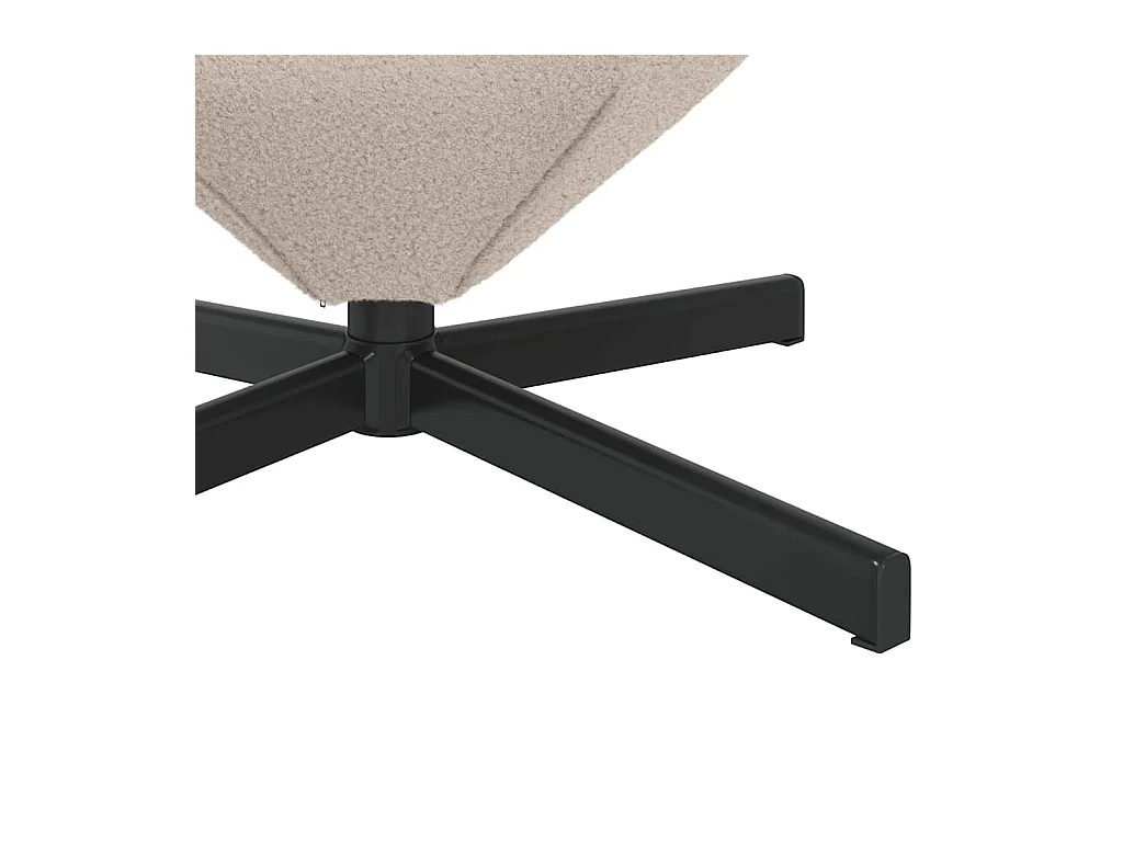 Fauteuil œuf Gris clair 63 x 73 x 90 cm tissu