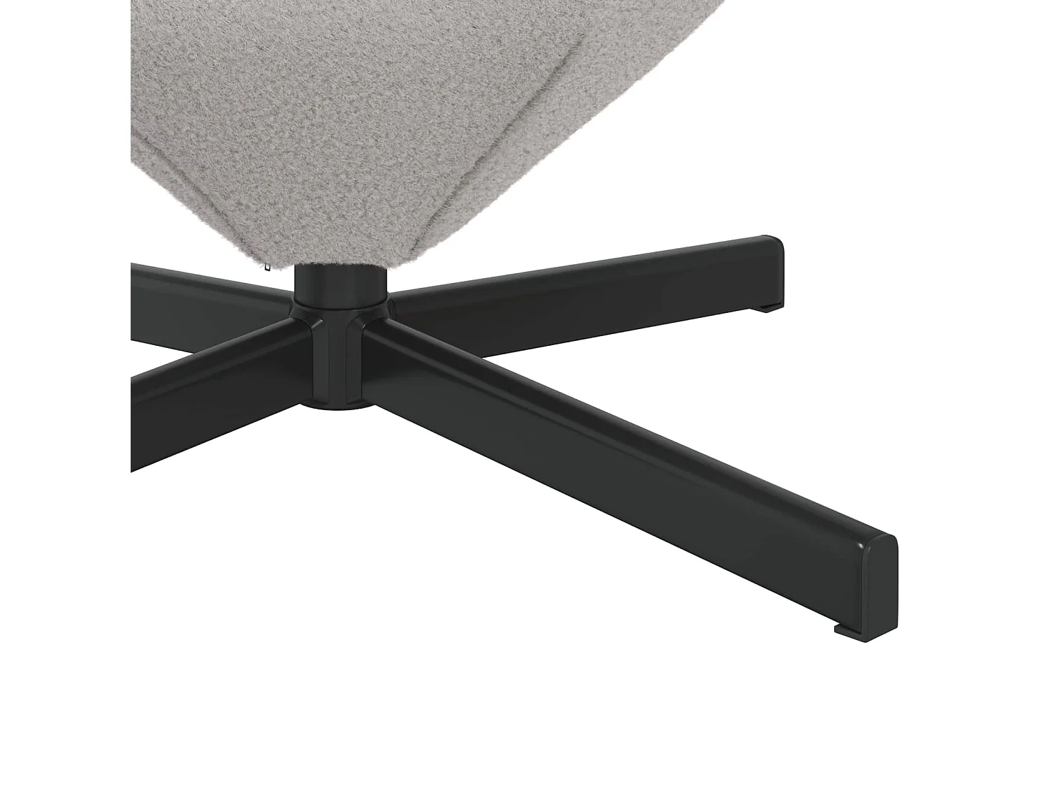 Fauteuil œuf Gris clair 63 x 73 x 90 cm tissu