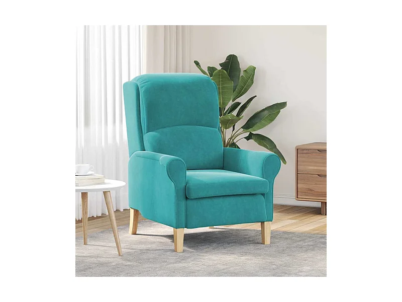 fauteuil Turquoise 76 x 94 x 102 cm Velours