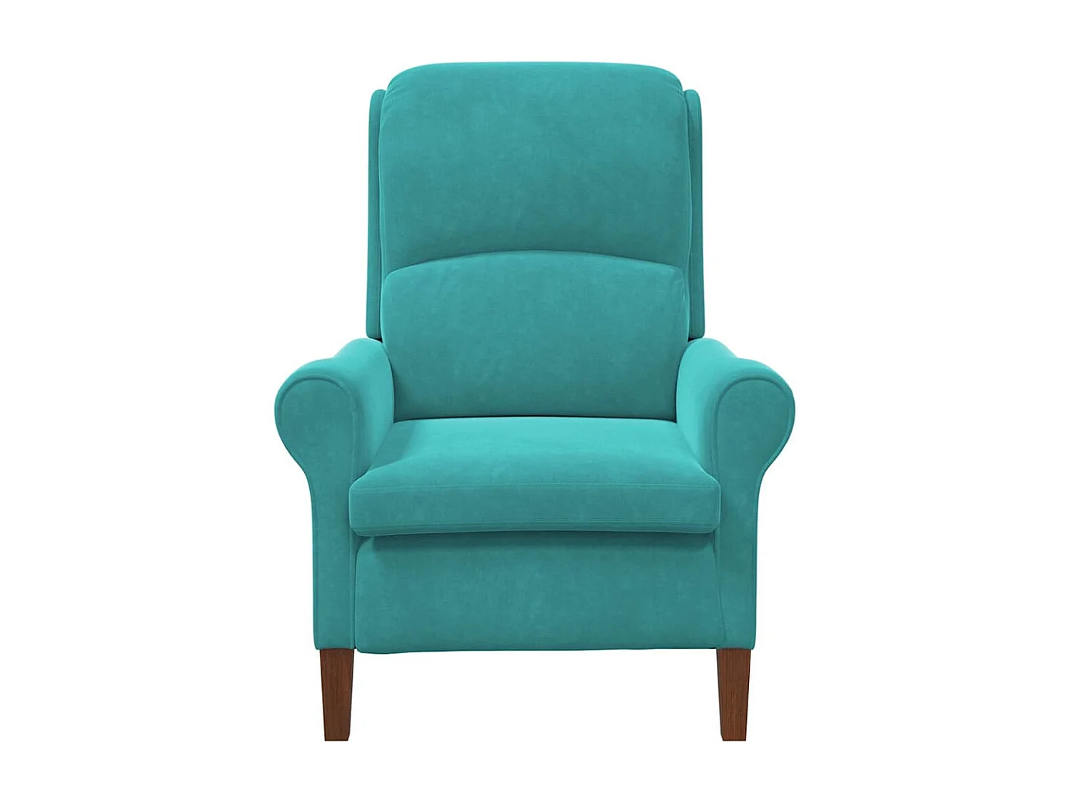 Sessel Türkis 76 x 94 x 102 cm Samt