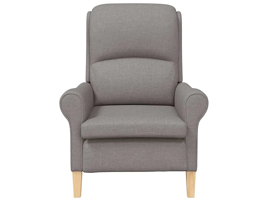 fauteuil Taupe tissu