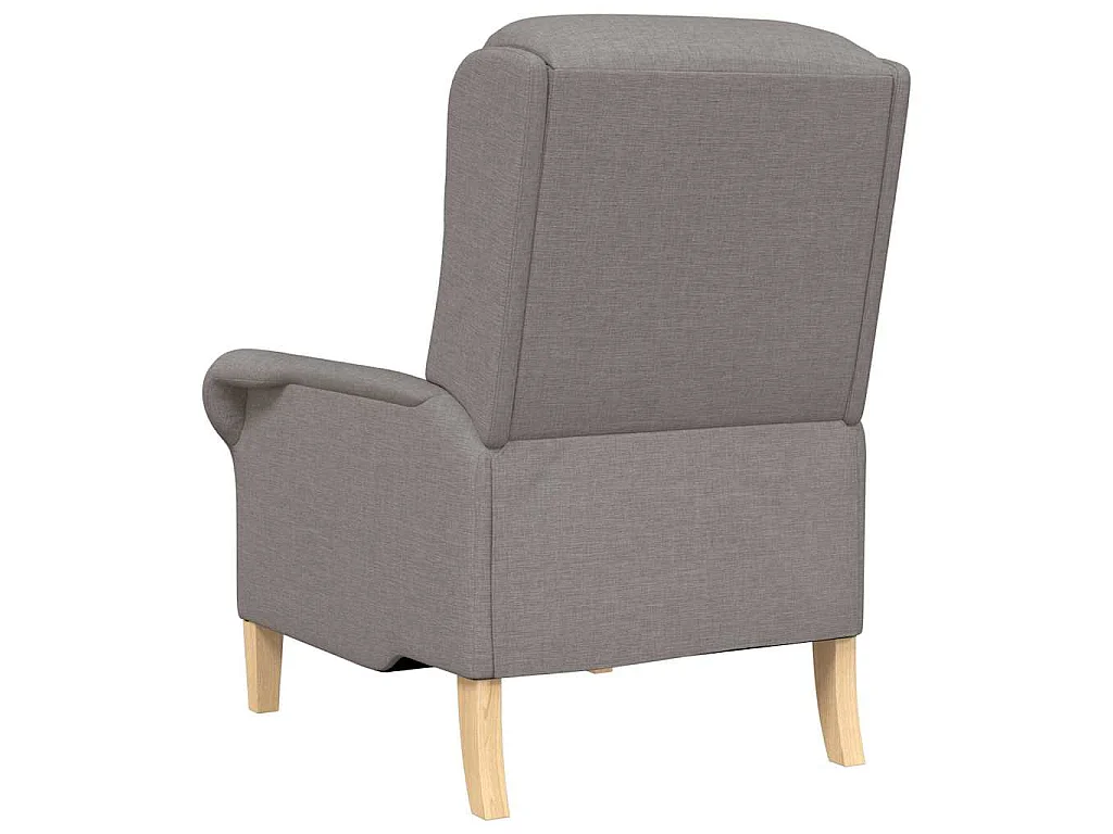 fauteuil Taupe tissu