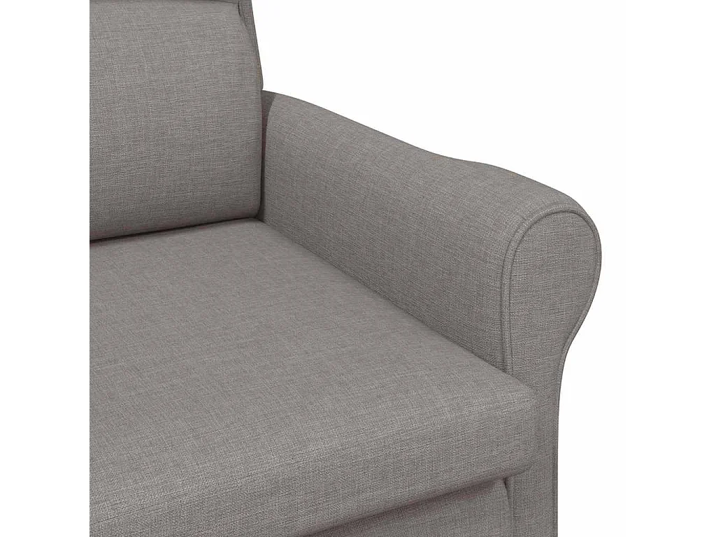 fauteuil Taupe tissu