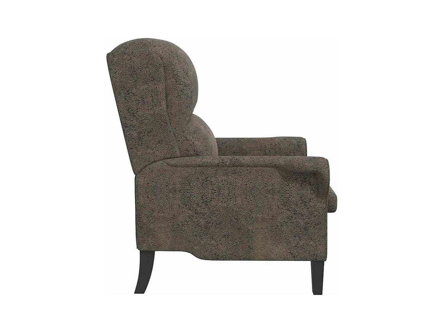 fauteuil Gris foncé 76 x 94 x 102 cm Faux cuir