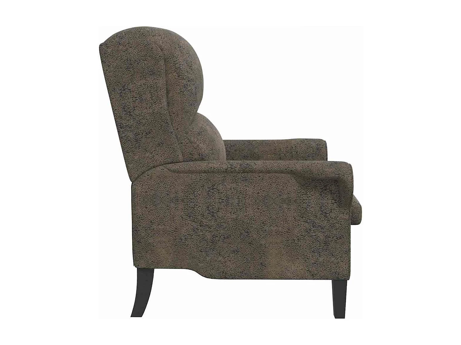 fauteuil Gris foncé 76 x 94 x 102 cm Cuir synthétique