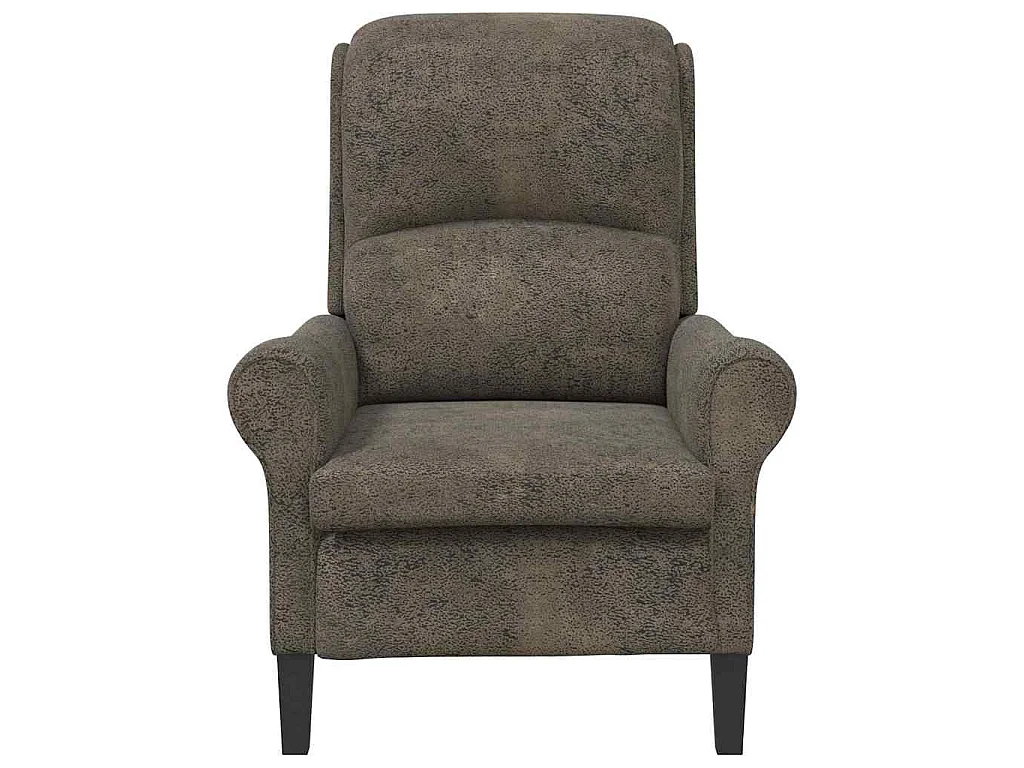 fauteuil Gris foncé Simili cuir