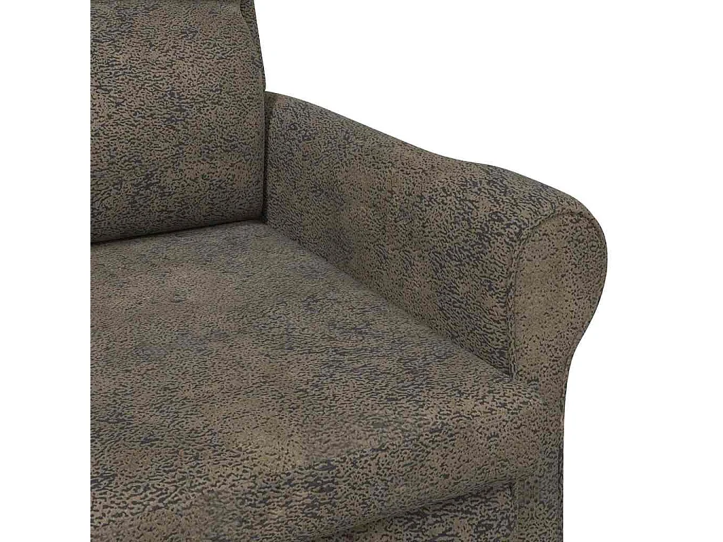 fauteuil Gris foncé Simili cuir