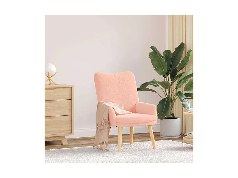 Ontspanningsstoel Roze 63 x 67 x 94 cm Stof
