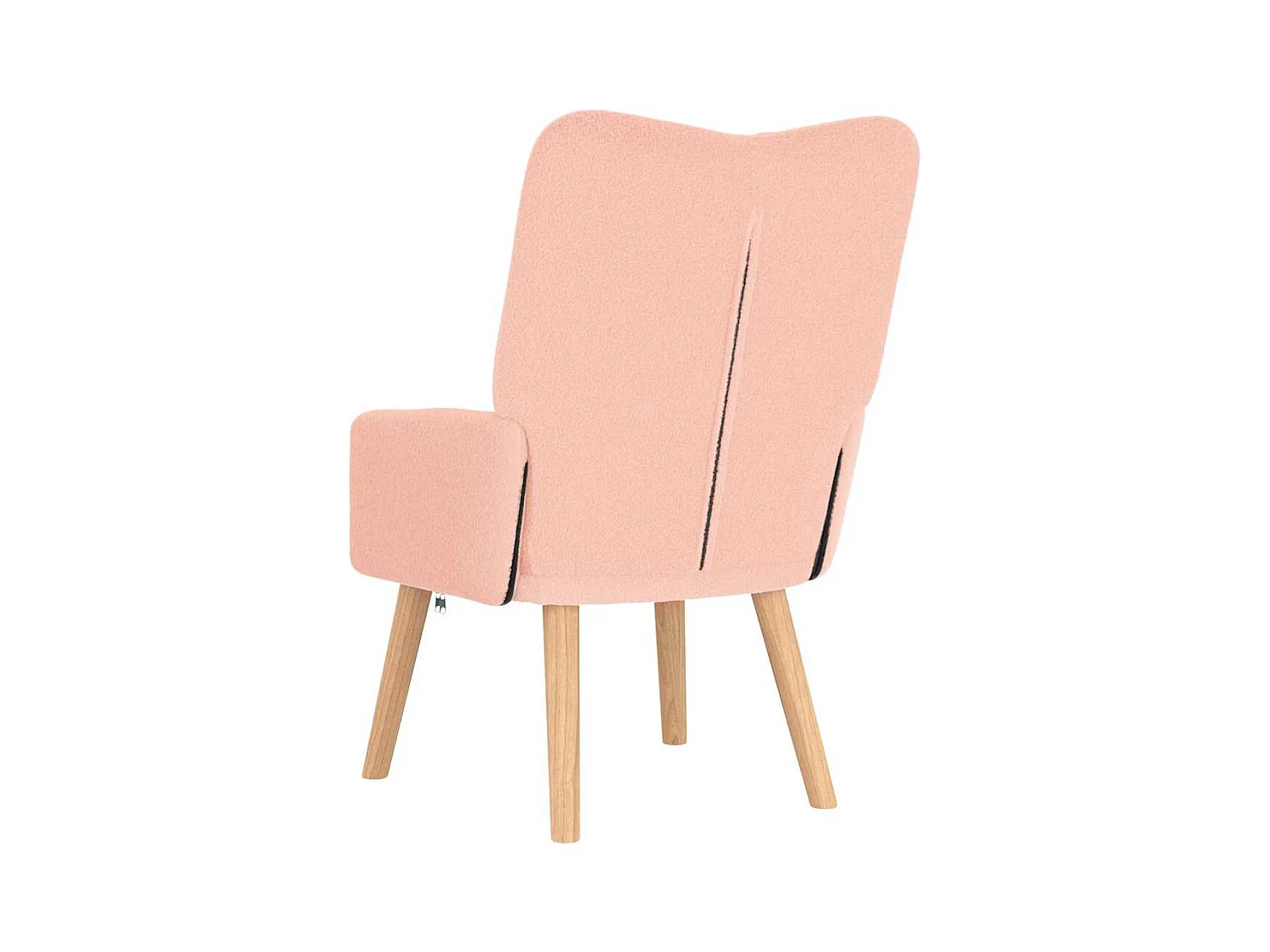 Fauteuil relaxant Rose 63 x 67 x 94 cm tissu