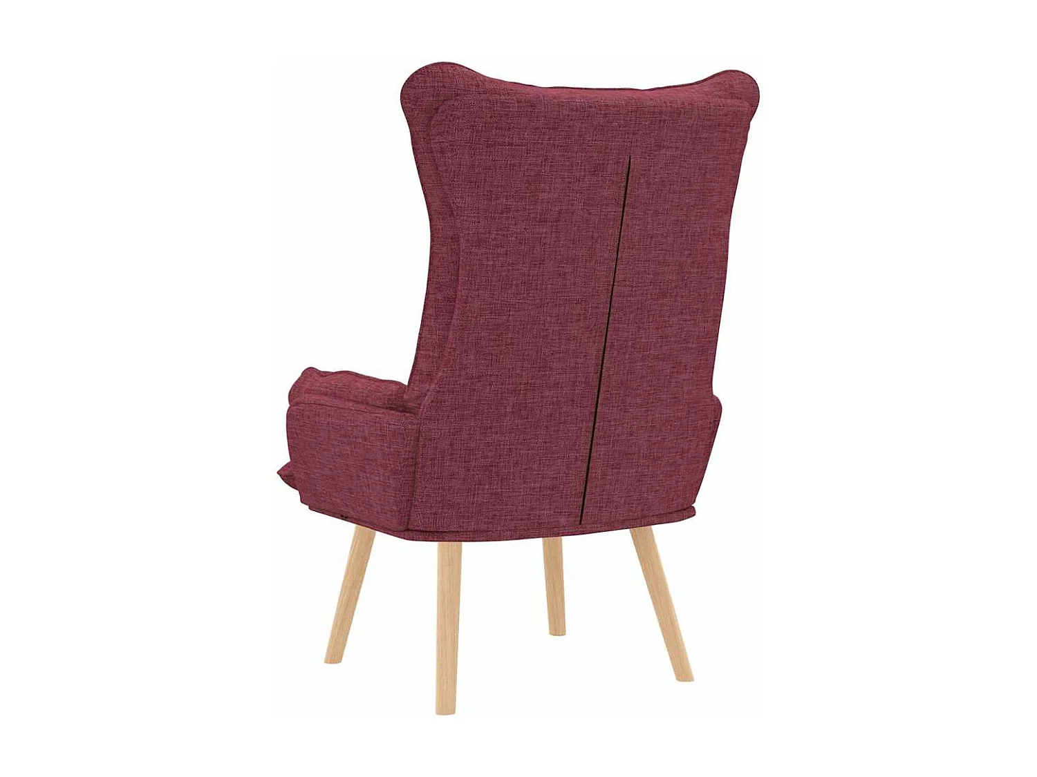 Fauteuil relaxant Rouge bordeaux 69 x 74 x 93 cm tissu