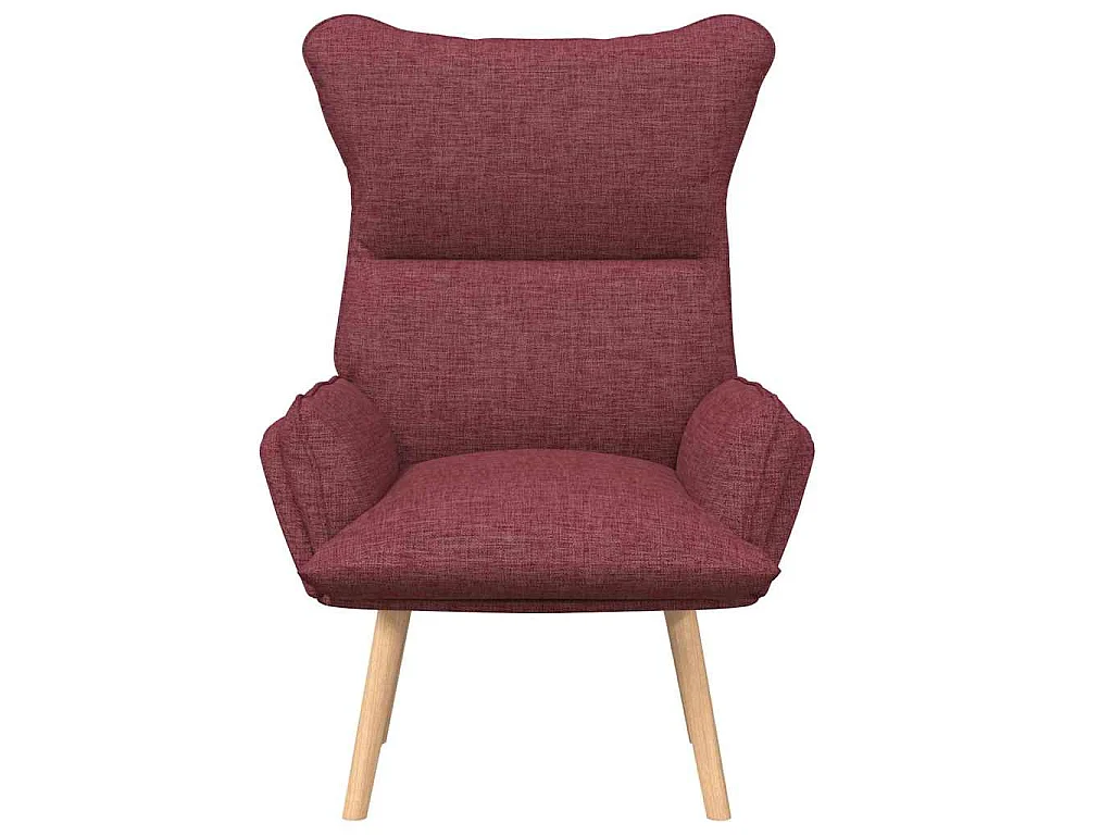 fauteuil Bordeaux 69 x 74 x 93 cm Tissu et Contreplaqué