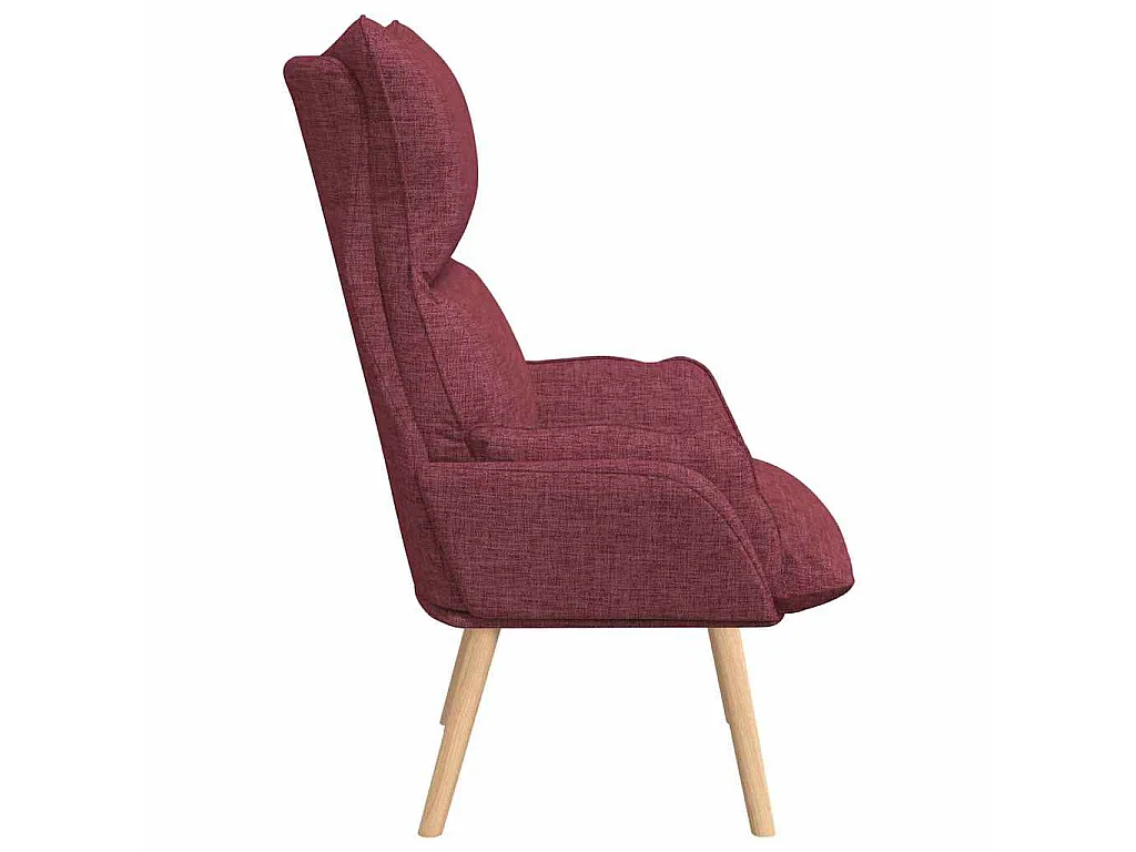 fauteuil Bordeaux 69 x 74 x 93 cm Tissu et Contreplaqué
