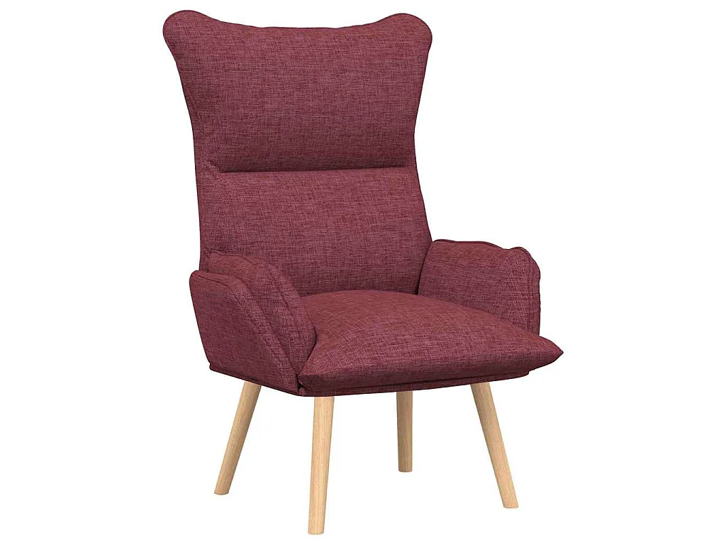 fauteuil Bordeaux 69 x 74 x 93 cm Tissu et Contreplaqué