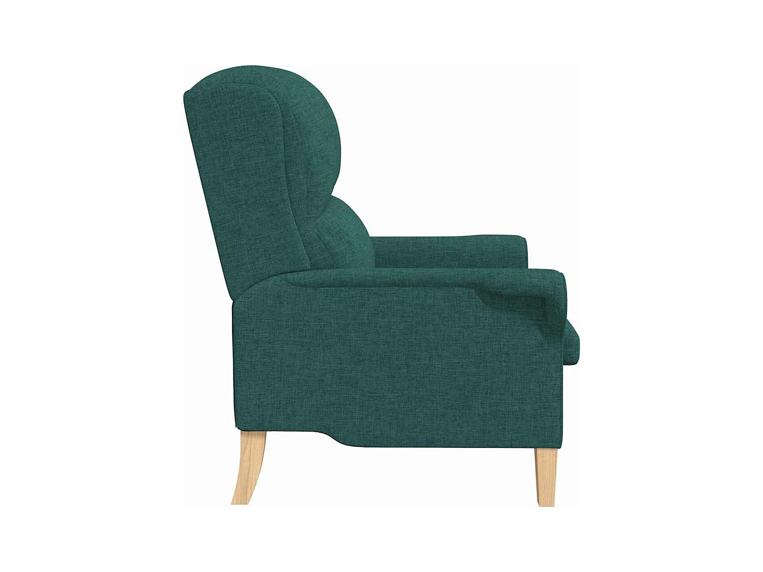 fauteuil Vert foncé 76 x 94 x 102 cm tissu