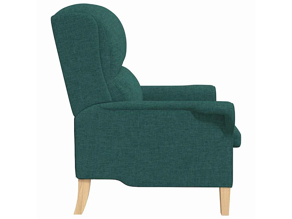 fauteuil Vert foncé tissu