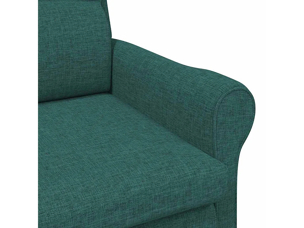 fauteuil Vert foncé tissu