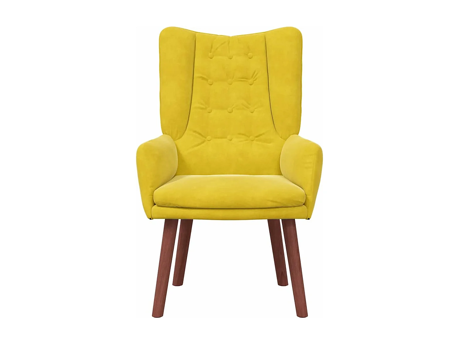 Fauteuil Geel 63 x 67 x 94 cm Fluweel