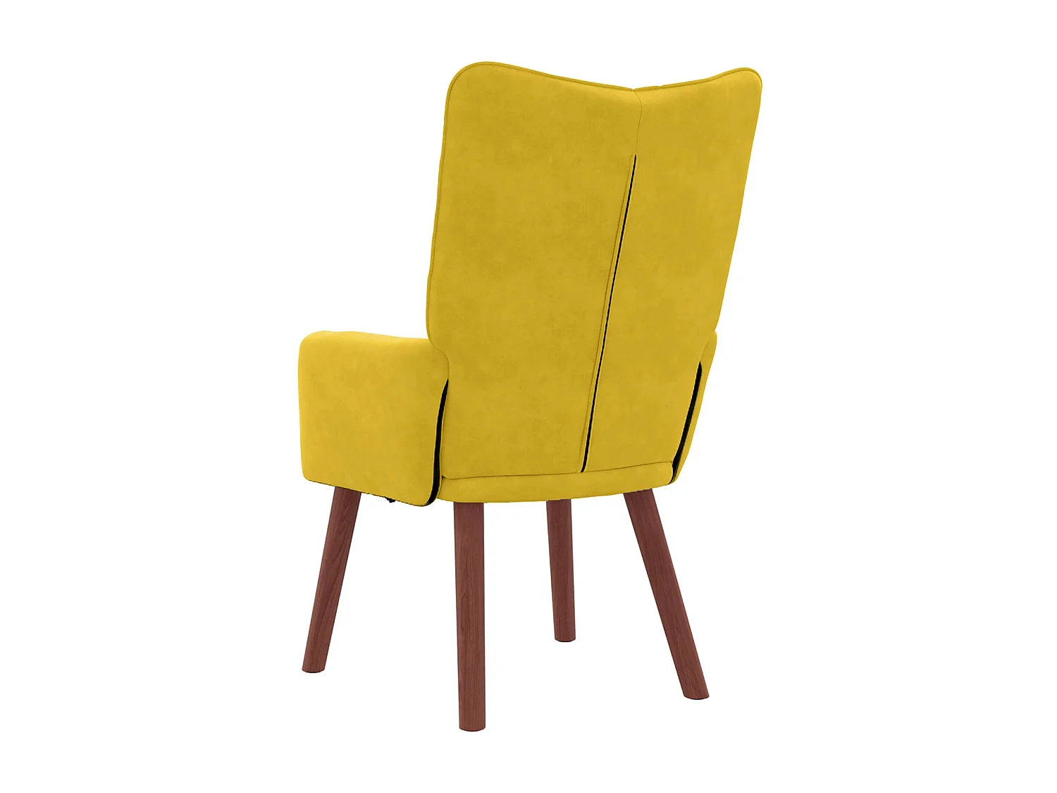 fauteuil Jaune 63 x 67 x 94 cm Velours