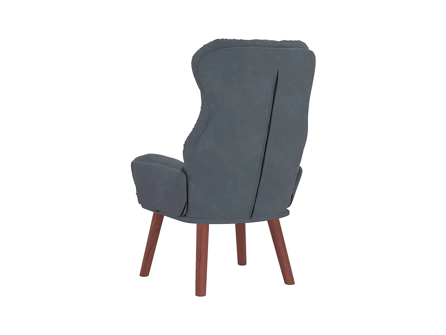 Fauteuil relaxant Gris foncé 69 x 74 x 93 cm Velours
