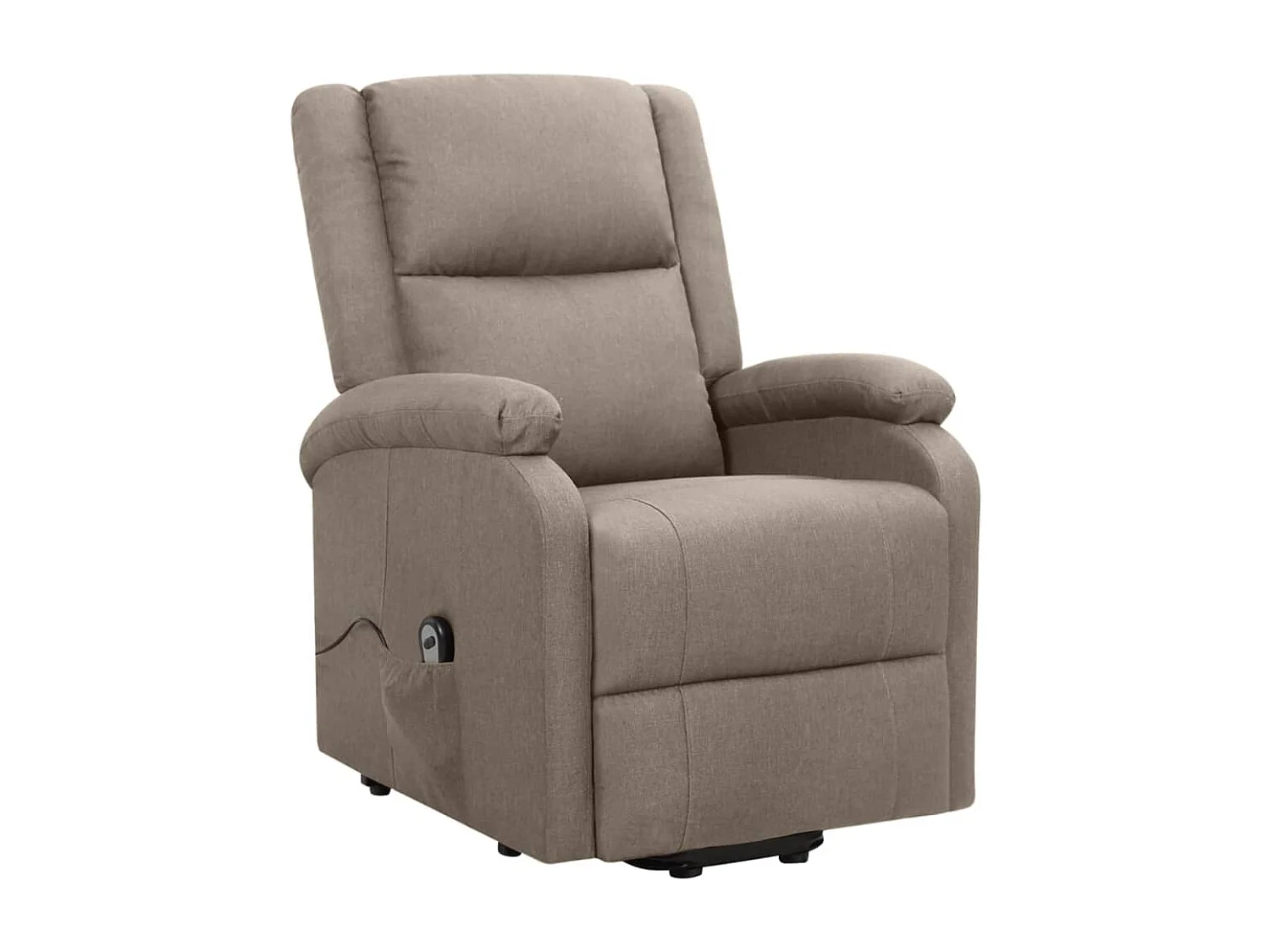 Aufstehsessel Taupe Stoff