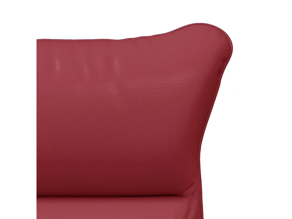 fauteuil Bordeaux 69 x 74 x 93 cm Cuir artificiel