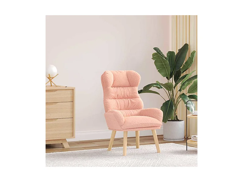 Ontspanningsstoel Roze 69 x 74 x 93 cm Stof
