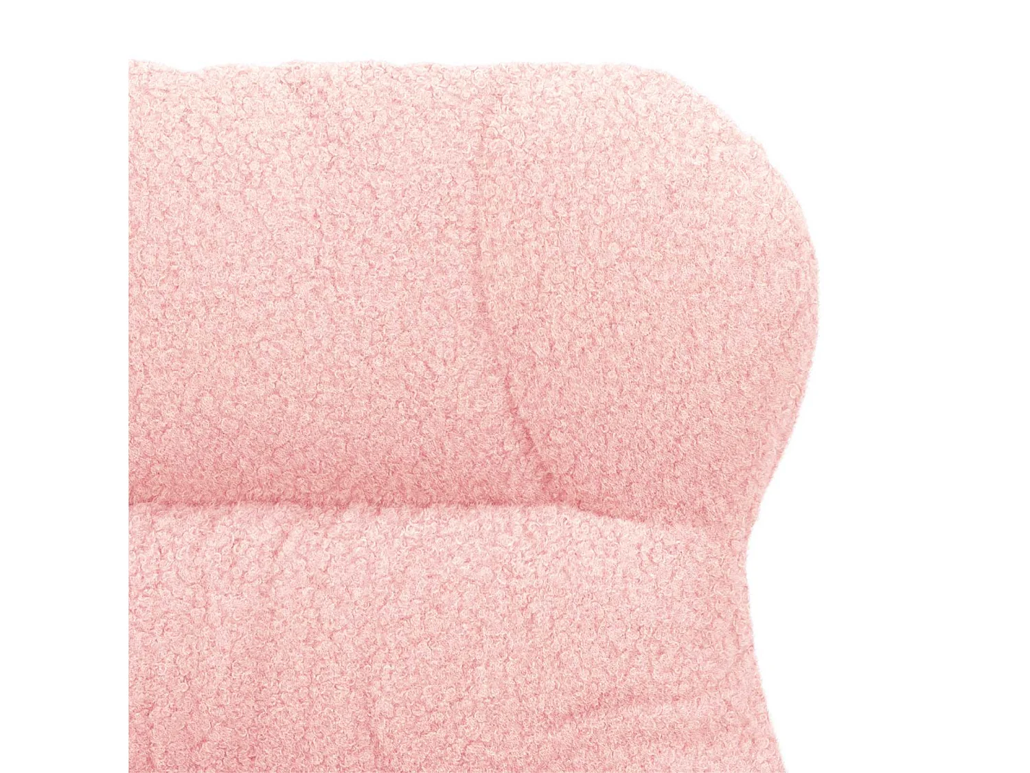 poltrona Rosa 69 x 74 x 93 cm Tessuto Sherpa