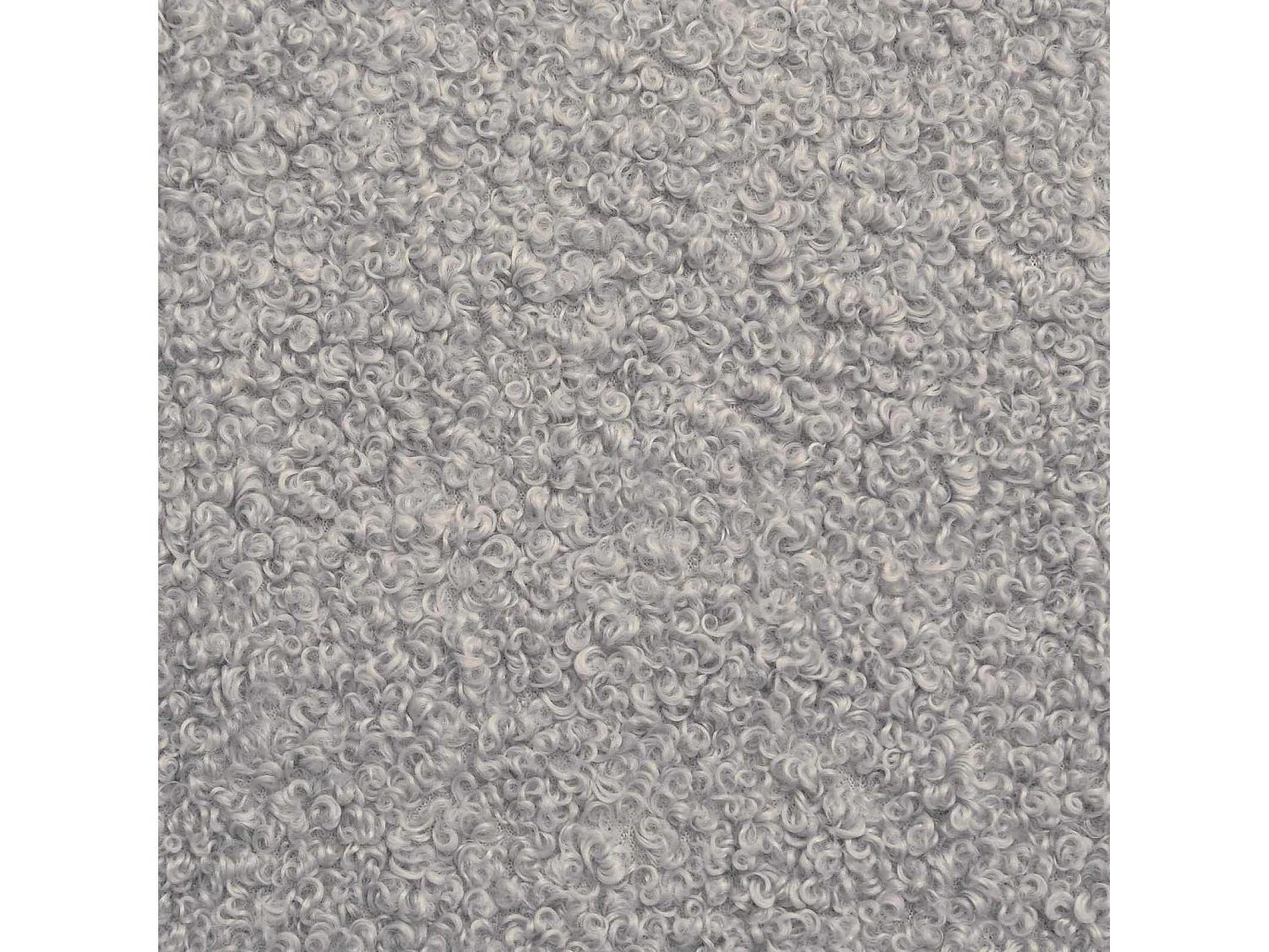 Chaise à bascule Gris clair Tissu Sherpa