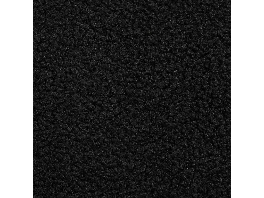 Fauteuil Zwart 69 x 74 x 93 cm Sherpa Stof